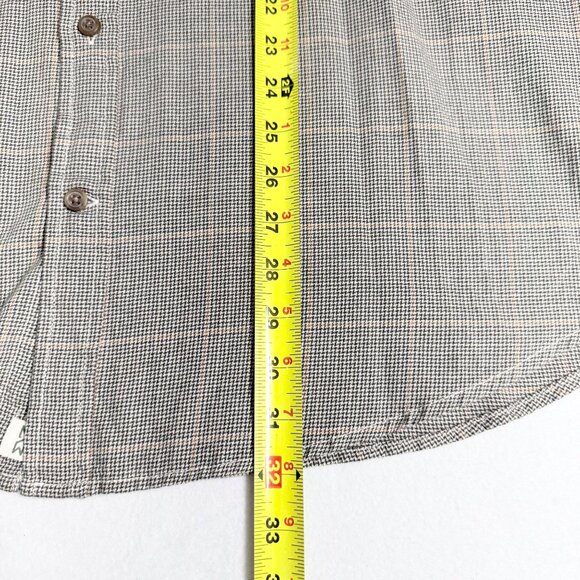 Mutual Weave Mens Long Sleeve Buttons Collared Flax Houndstooth Shirt Sz XXL NWT - Picture 8 of 8